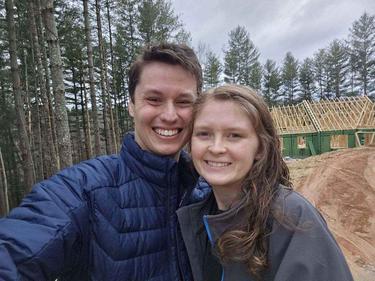 Grey and his wife